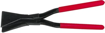 Produktbild von BESSEY Falzzange gerade mit PVC Griffen D331-60-P