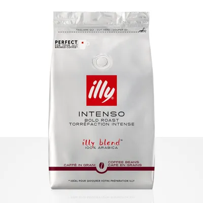 Produktbild von illy Espressobohnen Intenso Dunkle Röstung 500g Kaffeebohnen, 100% Arabica Kaffee