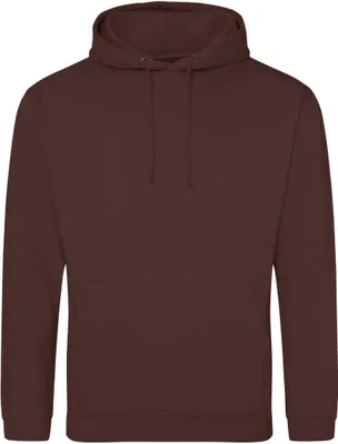 Produktbild von Just Hoods JH001 | College Hoodie / Kaputzenpulli in vielen Farben - Farbe: Chocolate Fudge Brownie - Größe: S
