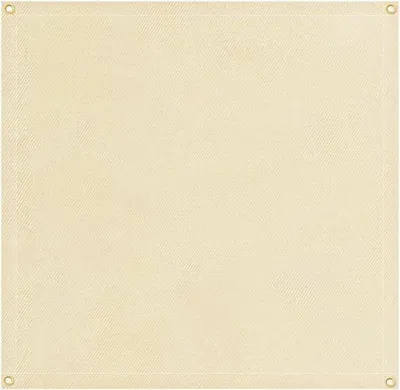 Obrázok produktu pre Grilovacia podložka na terasu, do záhrady a na kempovanie – Ohnivzdorná grilovacia podložka 80 x 80 cm