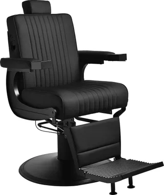 Image de Fauteuil de barbier - Noir