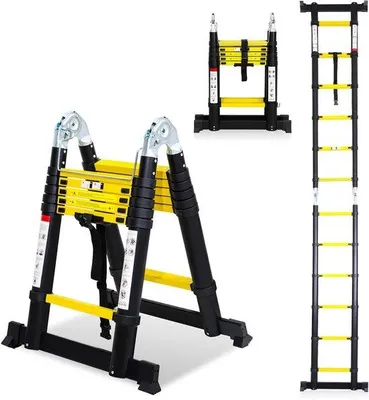 Obrázek produktu pro Hliníkový teleskopický zvedák s pracovní výškou – nosnost 150 kg
