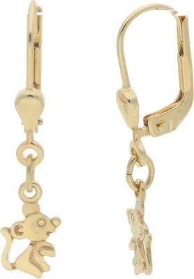 Produktbild von JuwelmaLux Kinder Ohrringe Maus 585 Gold JL30-06-1238