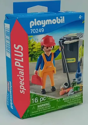 Produktbild von PLAYMOBIL, Straßenreiniger, Special Plus, 70249