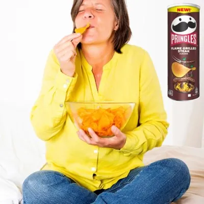 Obrázok produktu pre Pringles Grilled Steak Potato Crisps 165 g