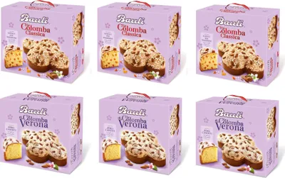 Produktbild von TESTPAKET Bauli Colomba Classica - Verona Ostern kuchen ( 6 x 1Kg ) Oster-taube der italienischen Tradition