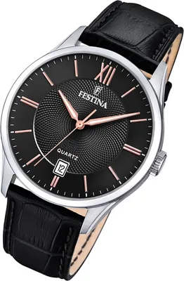 Produktbild von Festina Armbanduhr Date ACERO CLASICO Black - Rose-gold