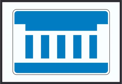 Produktbild von Wehr oder Staustufe Symbol A3 (297x420mm)