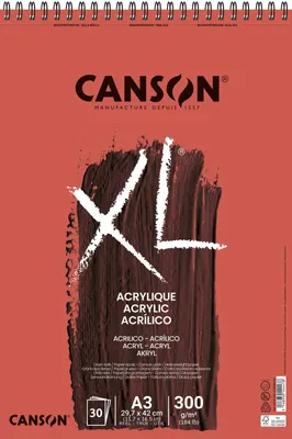 Obrázok produktu pre Canson XL Acrylic XL Skicár 30 A3 300 g