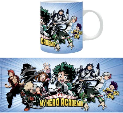 Produktbild von ABYSTYLE  MY HERO ACADEMIA - Mug - 320 ml - "Heroes"- subli - with box