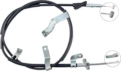 Produktbild von A.B.S. Handbremsseil Seilzug Feststellbremse für HONDA CR-V III (RE) Hinten Links K14134