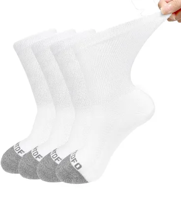 Produktbild von Solidchoice – Diabetiker-Socken für Damen und Herren aus Baumwolle, ohne elastischen Bund