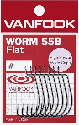 Produktbild von VanFook Worm 55B Flat Gr.5/0