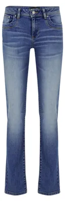 Productafbeelding van LTB Damen Jeans Vilma, bootcut model, blauw, "Angellis" wassing, maat W26-W34, katoen met stretch