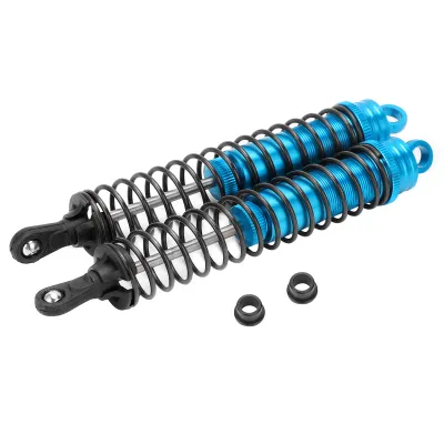 Produktbild von 2pcs RC 144 mm ölgefüllte einstellbare Stoßdämpfer für HSP / HPI Axial 1/8 Carblue