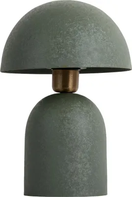 Produktbild von Leitmotiv - Tischleuchte Boaz - Grün - Ø21cm Tischlampe - Nachttischlampe, Wohnzimmer, Schlafzimmer