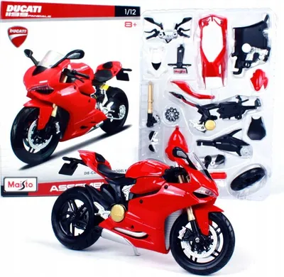 Obrázek produktu pro Model motocyklu Ducati 1199 Panigale v měřítku 1:12 od Maisto