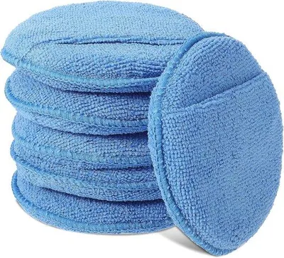 Produktbild von Autoverzorgung-Pads aus Mikrofasern - 6 Stück, 13 cm