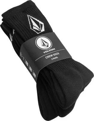 Produktbild von Volcom Full Stone Sock 3Pk Black .