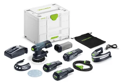 Image de Ponceuse excentrique sans fil ETSC 125 3.0 I-SET - FESTOOL - systainer - 578857