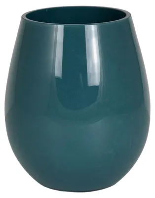 Imagen del producto de Kaheku Kübel Sanyo bauchig petrol 19 Ø 23h 420668356