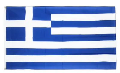 Produktbild von Fahne Griechenland aus Polyester 90x150 cm griechische Flagge