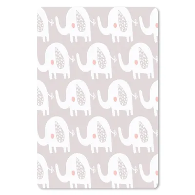 Produktbild von MuchoWow® Mauspad Mousepad Elefant - Design - Punkte 18x27 cm - Mousepads - Maus Mat - Pad - Mausunterlage