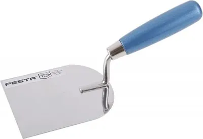Image de Cuillère à graisser en acier inoxydable FESTA manche en bois 100mm