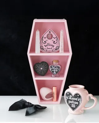 Produktbild von Pinkes Sarg Regal als Wohnaccessoire 40 cm