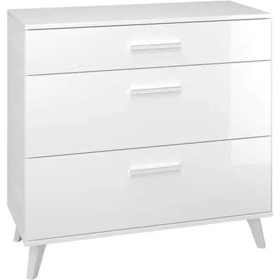 Obrázek produktu pro Komoda SHINE 02 bílý lesk