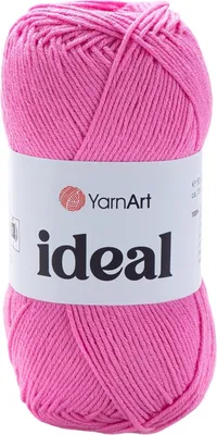 Produktbild von Yarn Art Ideal 231 Dark Pink Strickgarn