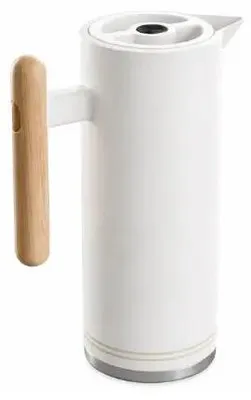 Produktbild von Thermoskanne 1 Liter weiß, 24 Std. kalt und 12 Std. warm