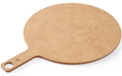 Produktbild von HENDI Pizzabrett mit Griff, ⌀356x(H)6mm