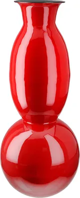 Produktbild von GILDE Vase Neo rot H.49 cm