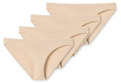 Produktbild von Schiesser Damen Minislip 4-Pack Serie 95-5 - sand - Größe 42