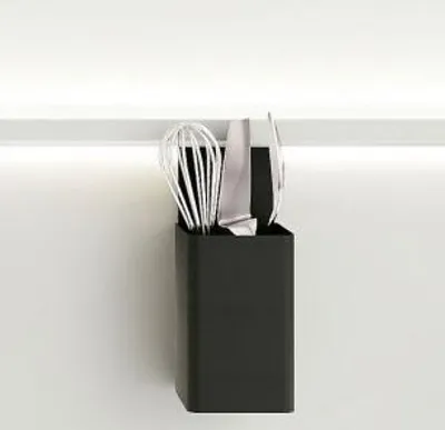 Produktbild von Naber 8041229 transFORM Köcher für Relingsystem, schwarz matt