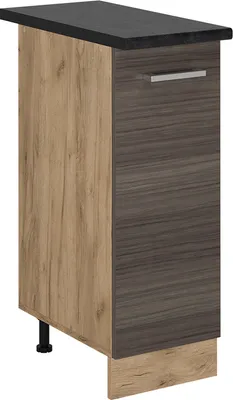 Produktbild von Apothekerschrank Vicco R-Line Edelgrau 30 cm , AP Anthrazit, Model 54098