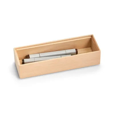 Produktbild von Ordnungsbox aus Kiefernholz Allzweckkiste 23x7,5x5 ZELLER Present