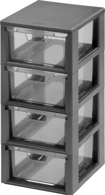 Produktbild von Micro Line Kommode mit 4 Schubladen, Graphit
