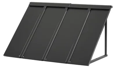 Zdjęcie produktu dla Markiza Okienna Vevor 1125X610Mm Daszek Drzwiowy Stalowy Solidny Mocny