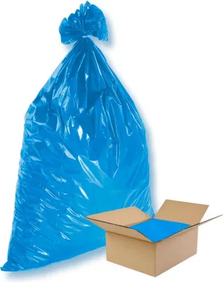 Produktbild von 50x LDPE-Seitenfalten-Müllsäcke 240 L 650 + 550 x 1350 mm Typ 100 = 85 my