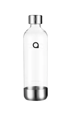 Obrázek produktu pro Aquafloow, 0,8L PET láhev s nerezovým povrchem, určená pro perlivé vody s modely AF15 a AF18