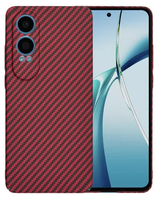 Obrázek produktu pro Techsuit Carbonite FiberShell zadní kryt pro OnePlus Nord CE 4 Lite - červený