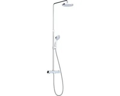 Zdjęcie produktu dla System prysznicowy z baterią termostatyczną RAVAK TE 091.00/150