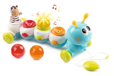 Obrázek produktu pro Smoby Cotoons Electronic Caterpillar,110422