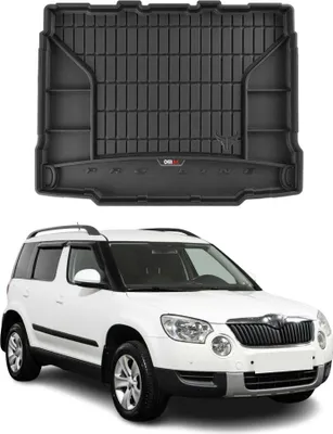Immagine prodotto di OMAC rivestimento del bagagliaio in gomma per Skoda Yeti 2009-2017 rivestimento del bagagliaio in TPE nero