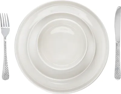 Obrázek produktu pro Mikasa Set de Camberlie Crockery, Tales and Bowls de Scandinavian Style de White Porcelain, 12ks.