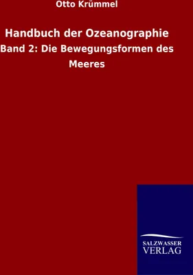 Produktbild von Handbuch der Ozeanographie