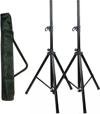 Produktbild von Lautsprecherständer VSPS2 höhenverstellbar 110-175 cm, 40 kg Belastbarkeit, 2er Set