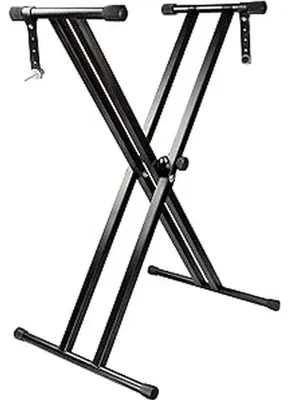 Productafbeelding van Keyboardstandaard keyboard standaard toetsenbord standaard - Dubbel - Verstelbaar 29 tot 91 cm